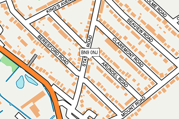 BN9 0NJ map - OS OpenMap – Local (Ordnance Survey) BN9 0NJ map - OS OpenMap – Local (Ordnance Survey)