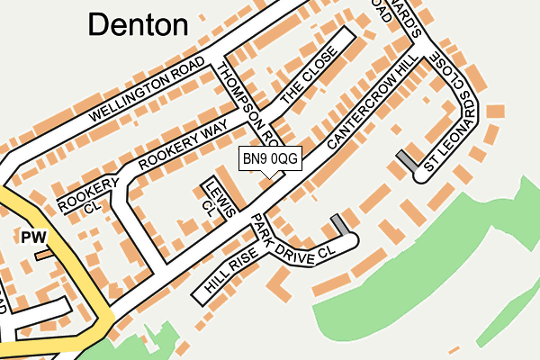 BN9 0QG map - OS OpenMap – Local (Ordnance Survey) BN9 0QG map - OS OpenMap – Local (Ordnance Survey)