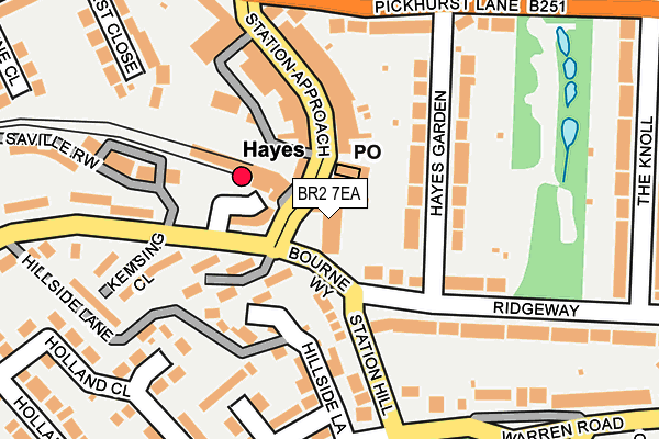 BR2 7EA map - OS OpenMap – Local (Ordnance Survey) BR2 7EA map - OS OpenMap – Local (Ordnance Survey)