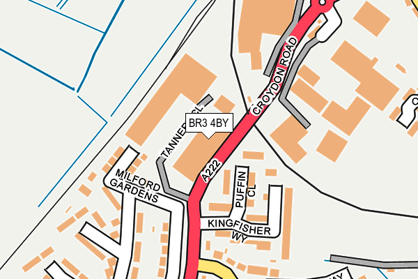 BR3 4BY map - OS OpenMap – Local (Ordnance Survey) BR3 4BY map - OS OpenMap – Local (Ordnance Survey)