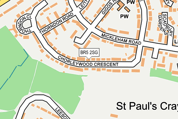 BR5 2SG map - OS OpenMap – Local (Ordnance Survey) BR5 2SG map - OS OpenMap – Local (Ordnance Survey)
