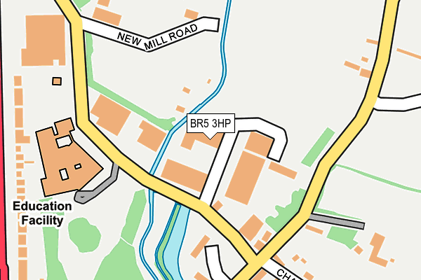 BR5 3HP map - OS OpenMap – Local (Ordnance Survey) BR5 3HP map - OS OpenMap – Local (Ordnance Survey)