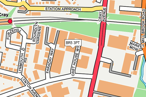 BR5 3PT map - OS OpenMap – Local (Ordnance Survey) BR5 3PT map - OS OpenMap – Local (Ordnance Survey)