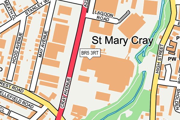 BR5 3RT map - OS OpenMap – Local (Ordnance Survey) BR5 3RT map - OS OpenMap – Local (Ordnance Survey)