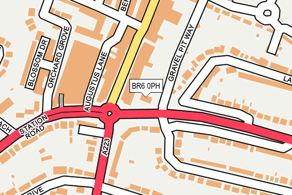 BR6 0PH map - OS OpenMap – Local (Ordnance Survey) BR6 0PH map - OS OpenMap – Local (Ordnance Survey)