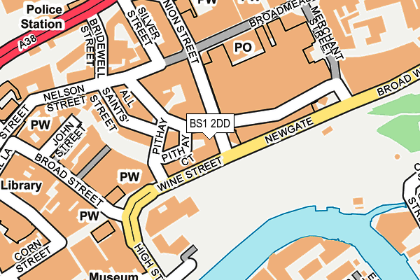 BS1 2DD map - OS OpenMap – Local (Ordnance Survey) BS1 2DD map - OS OpenMap – Local (Ordnance Survey)