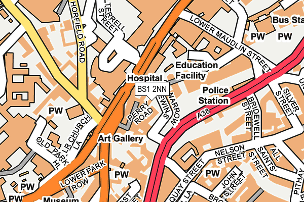 BS1 2NN map - OS OpenMap – Local (Ordnance Survey) BS1 2NN map - OS OpenMap – Local (Ordnance Survey)