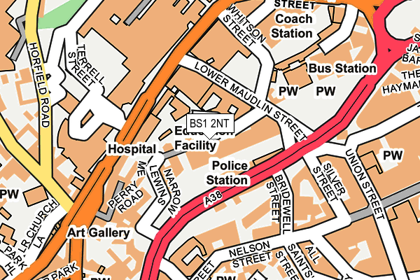 BS1 2NT map - OS OpenMap – Local (Ordnance Survey) BS1 2NT map - OS OpenMap – Local (Ordnance Survey)