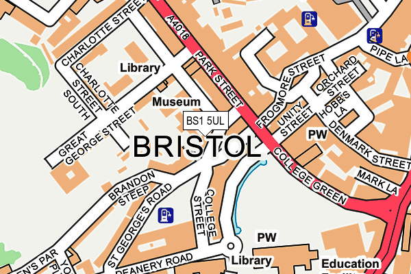 BS1 5UL map - OS OpenMap – Local (Ordnance Survey) BS1 5UL map - OS OpenMap – Local (Ordnance Survey)