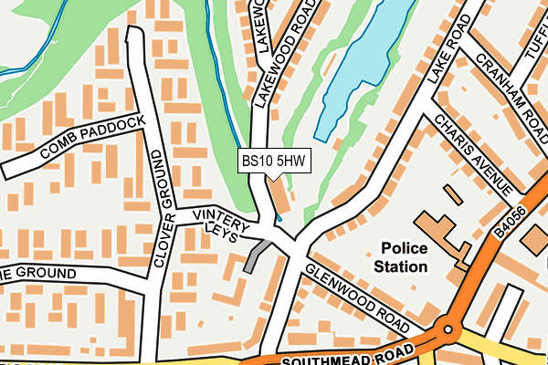 BS10 5HW map - OS OpenMap – Local (Ordnance Survey) BS10 5HW map - OS OpenMap – Local (Ordnance Survey)
