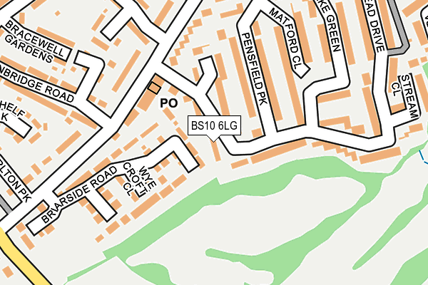 BS10 6LG map - OS OpenMap – Local (Ordnance Survey) BS10 6LG map - OS OpenMap – Local (Ordnance Survey)