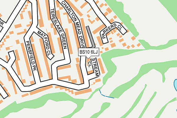 BS10 6LJ map - OS OpenMap – Local (Ordnance Survey) BS10 6LJ map - OS OpenMap – Local (Ordnance Survey)