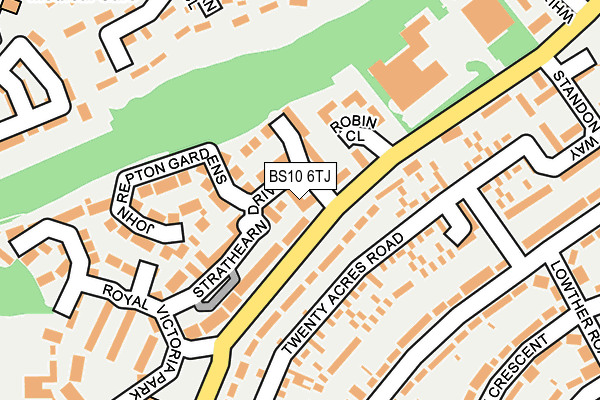 BS10 6TJ map - OS OpenMap – Local (Ordnance Survey) BS10 6TJ map - OS OpenMap – Local (Ordnance Survey)