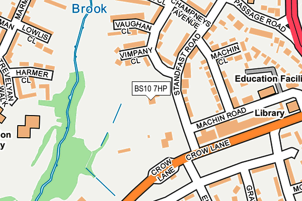 BS10 7HP map - OS OpenMap – Local (Ordnance Survey) BS10 7HP map - OS OpenMap – Local (Ordnance Survey)