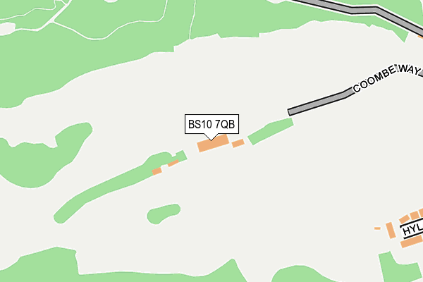 BS10 7QB map - OS OpenMap – Local (Ordnance Survey) BS10 7QB map - OS OpenMap – Local (Ordnance Survey)