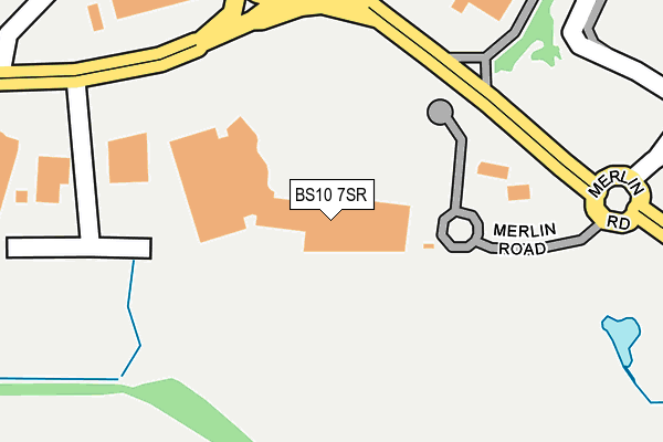 BS10 7SR map - OS OpenMap – Local (Ordnance Survey) BS10 7SR map - OS OpenMap – Local (Ordnance Survey)