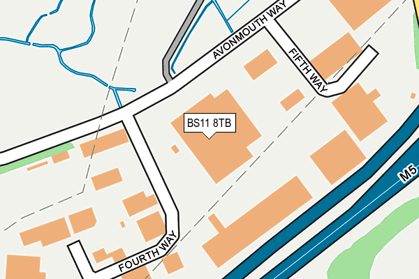 BS11 8TB map - OS OpenMap – Local (Ordnance Survey) BS11 8TB map - OS OpenMap – Local (Ordnance Survey)
