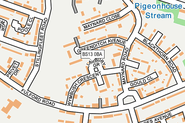 BS13 0BA map - OS OpenMap – Local (Ordnance Survey) BS13 0BA map - OS OpenMap – Local (Ordnance Survey)