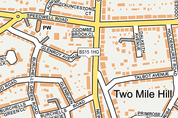 BS15 1HG map - OS OpenMap – Local (Ordnance Survey) BS15 1HG map - OS OpenMap – Local (Ordnance Survey)