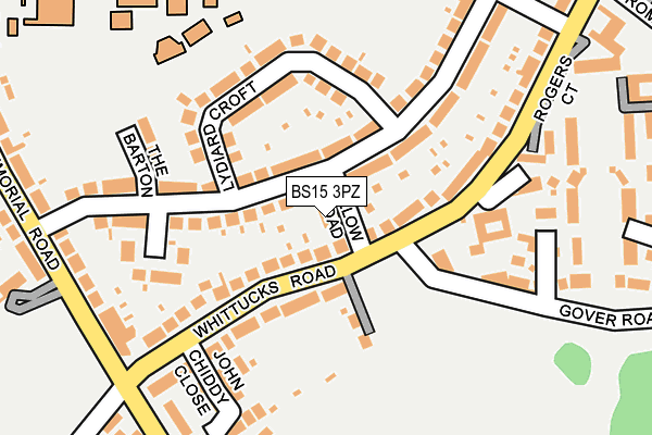 BS15 3PZ map - OS OpenMap – Local (Ordnance Survey) BS15 3PZ map - OS OpenMap – Local (Ordnance Survey)