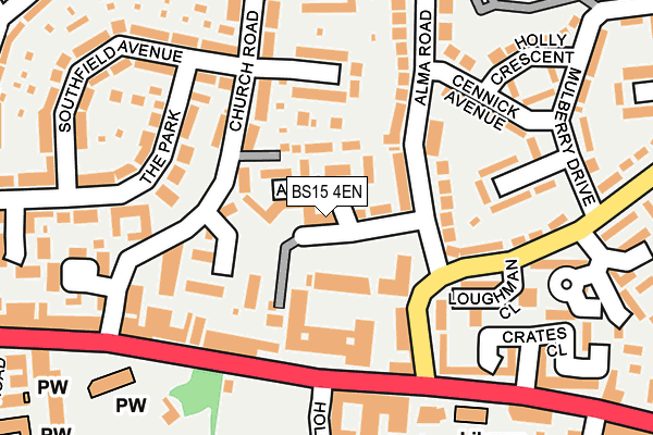 BS15 4EN map - OS OpenMap – Local (Ordnance Survey) BS15 4EN map - OS OpenMap – Local (Ordnance Survey)