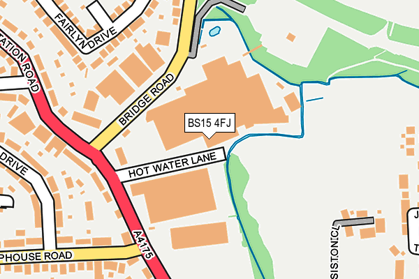 BS15 4FJ map - OS OpenMap – Local (Ordnance Survey) BS15 4FJ map - OS OpenMap – Local (Ordnance Survey)