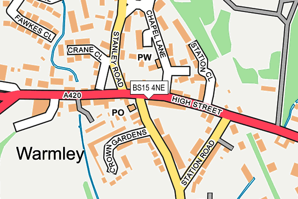 BS15 4NE map - OS OpenMap – Local (Ordnance Survey) BS15 4NE map - OS OpenMap – Local (Ordnance Survey)