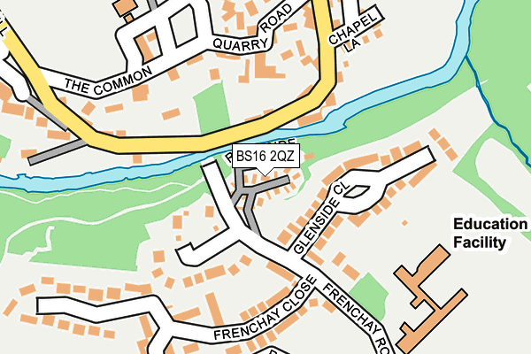 BS16 2QZ map - OS OpenMap – Local (Ordnance Survey) BS16 2QZ map - OS OpenMap – Local (Ordnance Survey)