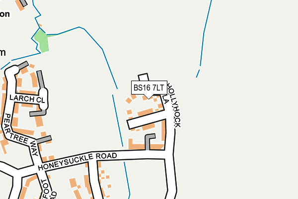 BS16 7LT map - OS OpenMap – Local (Ordnance Survey) BS16 7LT map - OS OpenMap – Local (Ordnance Survey)