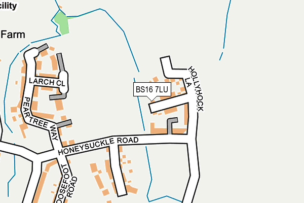 BS16 7LU map - OS OpenMap – Local (Ordnance Survey) BS16 7LU map - OS OpenMap – Local (Ordnance Survey)