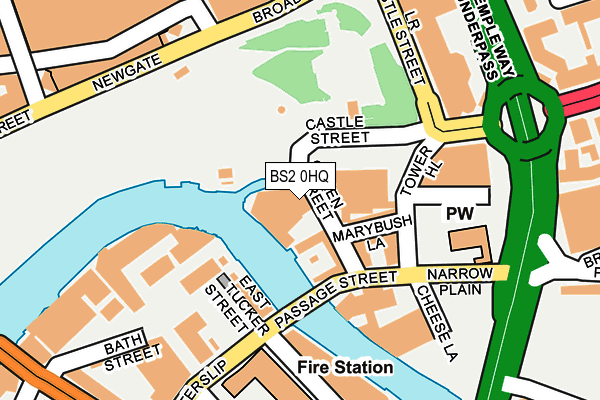 BS2 0HQ map - OS OpenMap – Local (Ordnance Survey) BS2 0HQ map - OS OpenMap – Local (Ordnance Survey)
