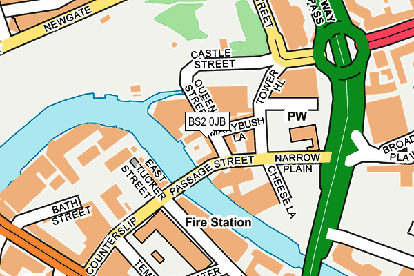BS2 0JB map - OS OpenMap – Local (Ordnance Survey) BS2 0JB map - OS OpenMap – Local (Ordnance Survey)