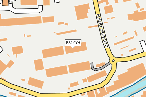 BS2 0YH map - OS OpenMap – Local (Ordnance Survey) BS2 0YH map - OS OpenMap – Local (Ordnance Survey)
