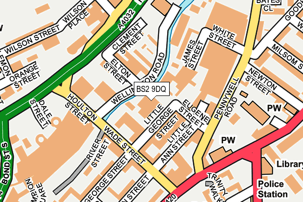BS2 9DQ map - OS OpenMap – Local (Ordnance Survey) BS2 9DQ map - OS OpenMap – Local (Ordnance Survey)