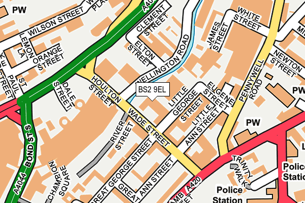 BS2 9EL map - OS OpenMap – Local (Ordnance Survey) BS2 9EL map - OS OpenMap – Local (Ordnance Survey)