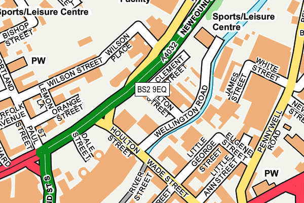 BS2 9EQ map - OS OpenMap – Local (Ordnance Survey) BS2 9EQ map - OS OpenMap – Local (Ordnance Survey)