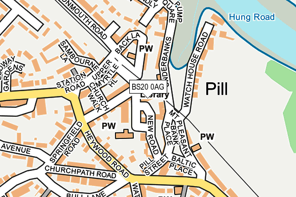 BS20 0AG map - OS OpenMap – Local (Ordnance Survey) BS20 0AG map - OS OpenMap – Local (Ordnance Survey)