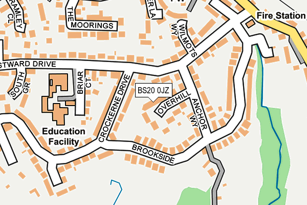 BS20 0JZ map - OS OpenMap – Local (Ordnance Survey) BS20 0JZ map - OS OpenMap – Local (Ordnance Survey)
