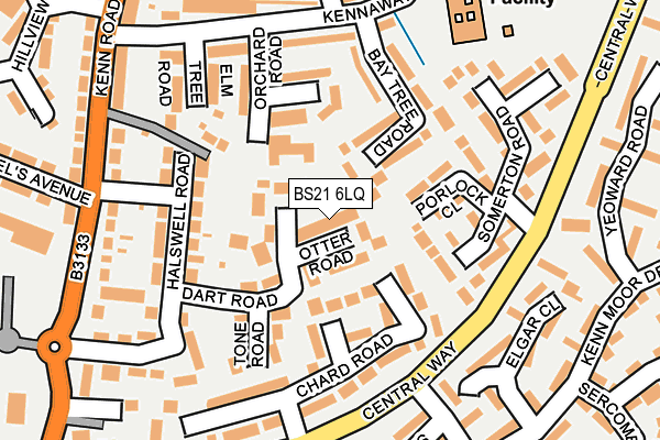 BS21 6LQ map - OS OpenMap – Local (Ordnance Survey) BS21 6LQ map - OS OpenMap – Local (Ordnance Survey)
