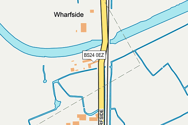 BS24 0EZ map - OS OpenMap – Local (Ordnance Survey) BS24 0EZ map - OS OpenMap – Local (Ordnance Survey)