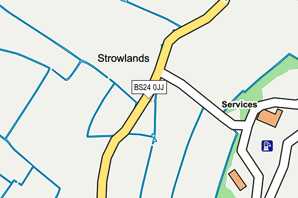 BS24 0JJ map - OS OpenMap – Local (Ordnance Survey) BS24 0JJ map - OS OpenMap – Local (Ordnance Survey)