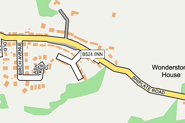 BS24 0NN map - OS OpenMap – Local (Ordnance Survey) BS24 0NN map - OS OpenMap – Local (Ordnance Survey)