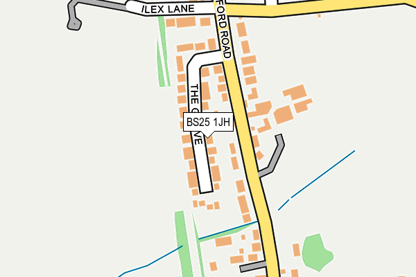 BS25 1JH map - OS OpenMap – Local (Ordnance Survey) BS25 1JH map - OS OpenMap – Local (Ordnance Survey)