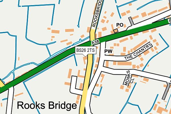 BS26 2TS map - OS OpenMap – Local (Ordnance Survey) BS26 2TS map - OS OpenMap – Local (Ordnance Survey)