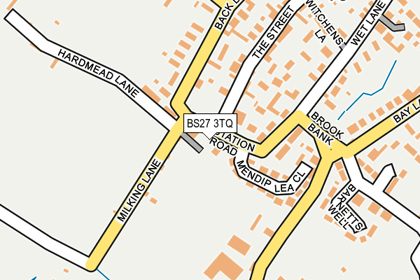 BS27 3TQ map - OS OpenMap – Local (Ordnance Survey) BS27 3TQ map - OS OpenMap – Local (Ordnance Survey)