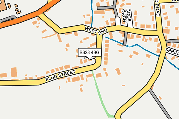 BS28 4BG map - OS OpenMap – Local (Ordnance Survey) BS28 4BG map - OS OpenMap – Local (Ordnance Survey)