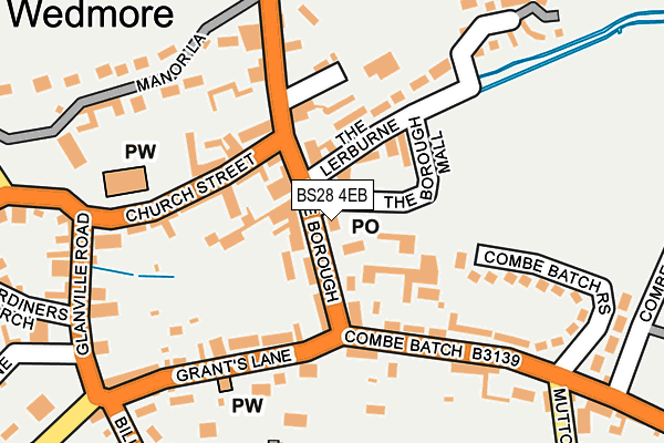 BS28 4EB map - OS OpenMap – Local (Ordnance Survey) BS28 4EB map - OS OpenMap – Local (Ordnance Survey)