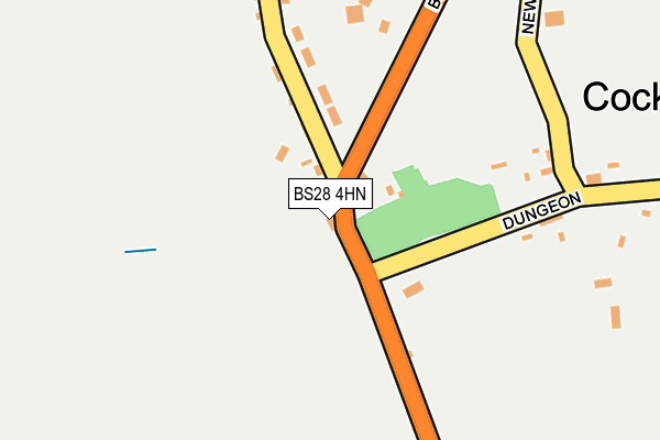 BS28 4HN map - OS OpenMap – Local (Ordnance Survey) BS28 4HN map - OS OpenMap – Local (Ordnance Survey)