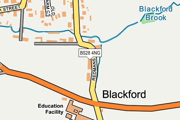 BS28 4NG map - OS OpenMap – Local (Ordnance Survey)