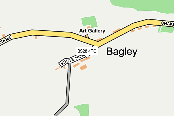 BS28 4TQ map - OS OpenMap – Local (Ordnance Survey)